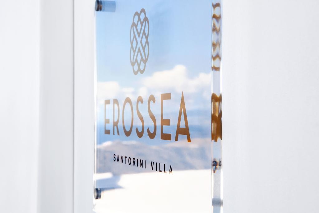 Erossea Villa Imerovígli Buitenkant foto